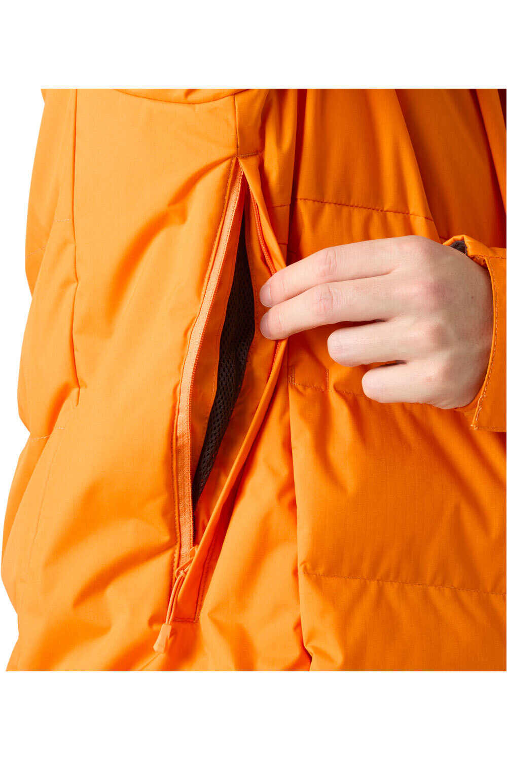 Helly Hansen chaqueta esquí hombre KVITFJELL RACE PUFFY JACKET NARANJA 03