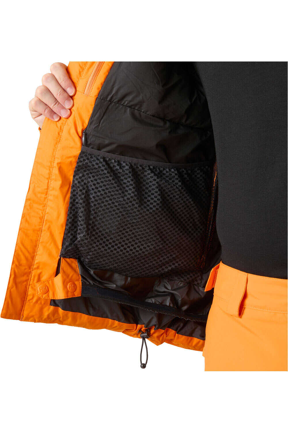 Helly Hansen chaqueta esquí hombre KVITFJELL RACE PUFFY JACKET NARANJA 05