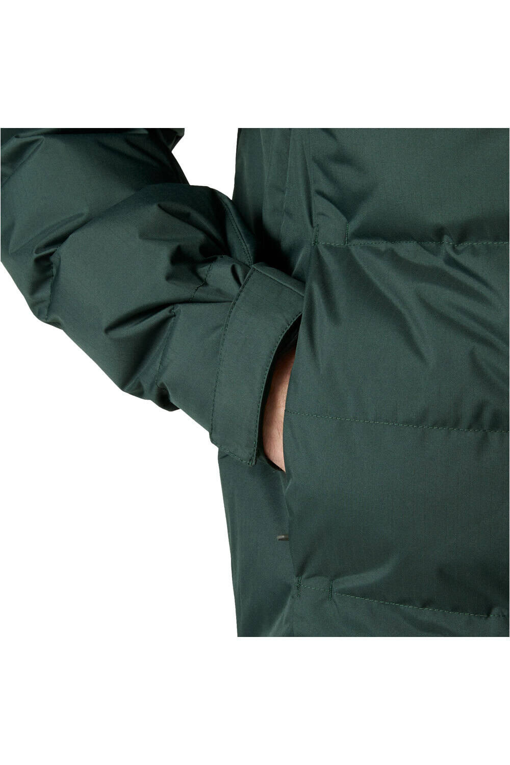Helly Hansen chaqueta esquí hombre KVITFJELL RACE PUFFY JACKET VERDE 05