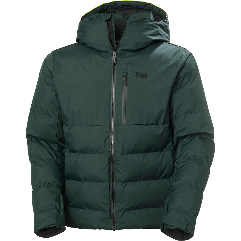 Helly Hansen chaqueta esquí hombre KVITFJELL RACE PUFFY JACKET VERDE 08