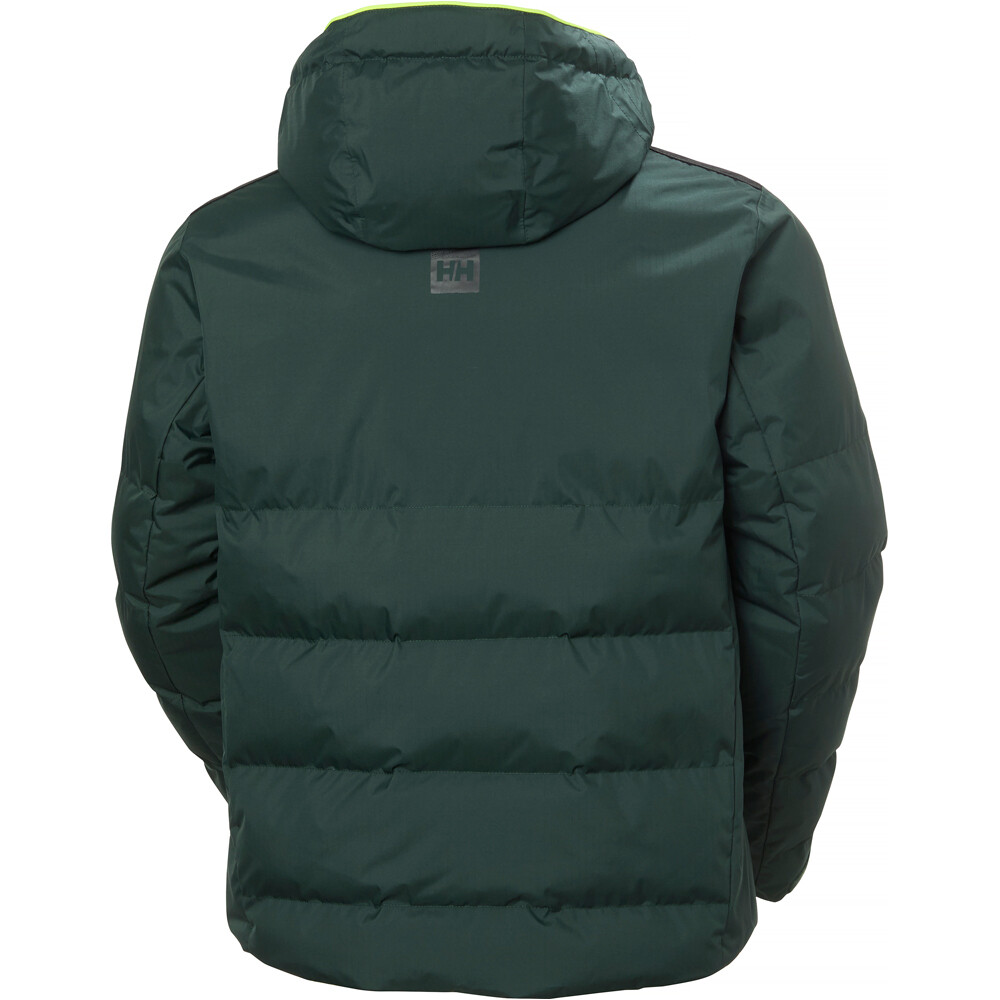 Helly Hansen chaqueta esquí hombre KVITFJELL RACE PUFFY JACKET VERDE 09
