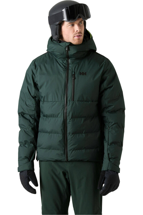 Helly Hansen chaqueta esquí hombre KVITFJELL RACE PUFFY JACKET VERDE