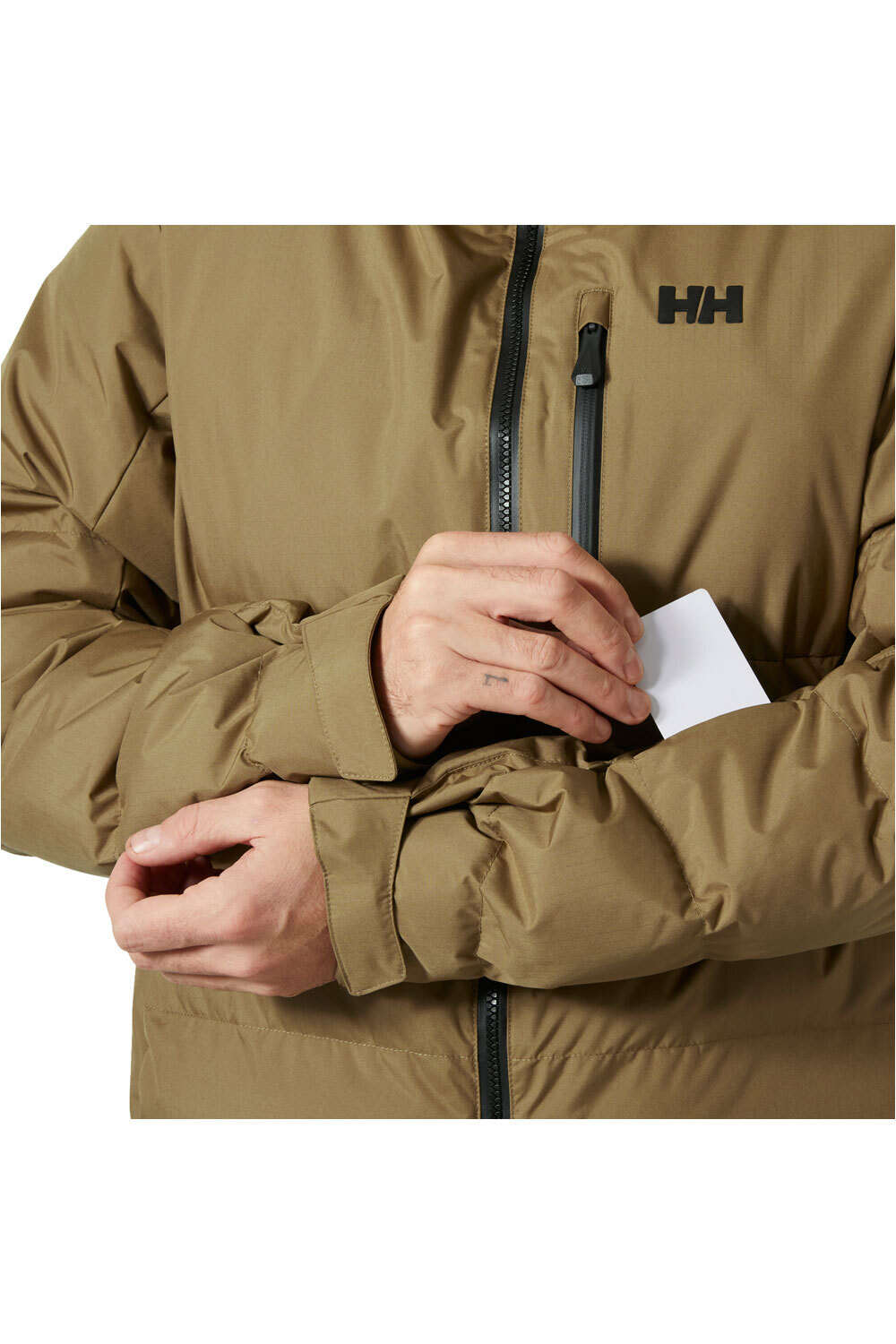 Helly Hansen chaqueta esquí hombre KVITFJELL RACE PUFFY  SEPIA MARRON 04