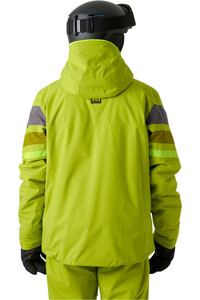 Helly Hansen chaqueta esquí hombre PANORAMIC INS VERDE vista trasera