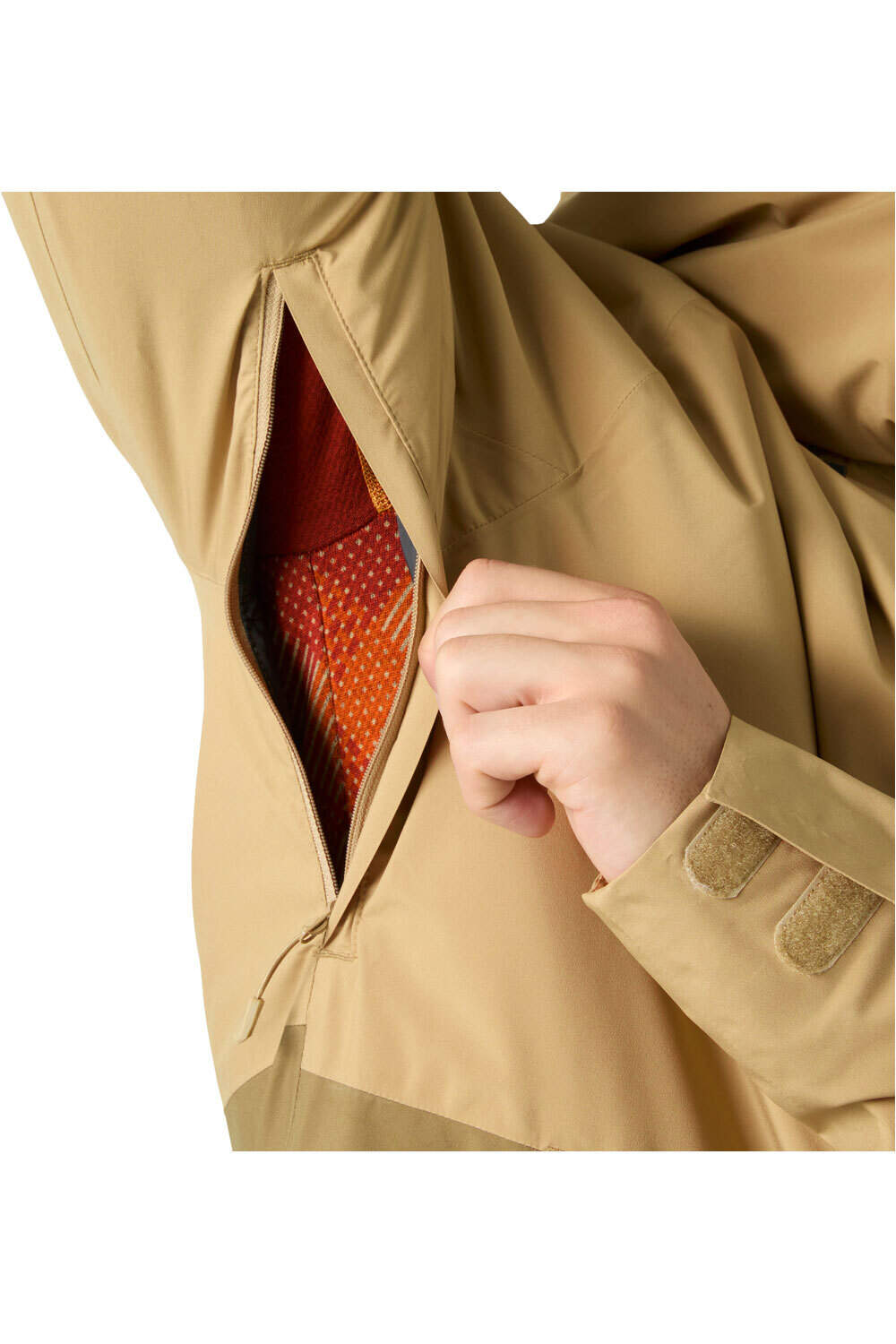 Helly Hansen chaqueta esquí hombre POWDERFACE JACKET MARRON 07
