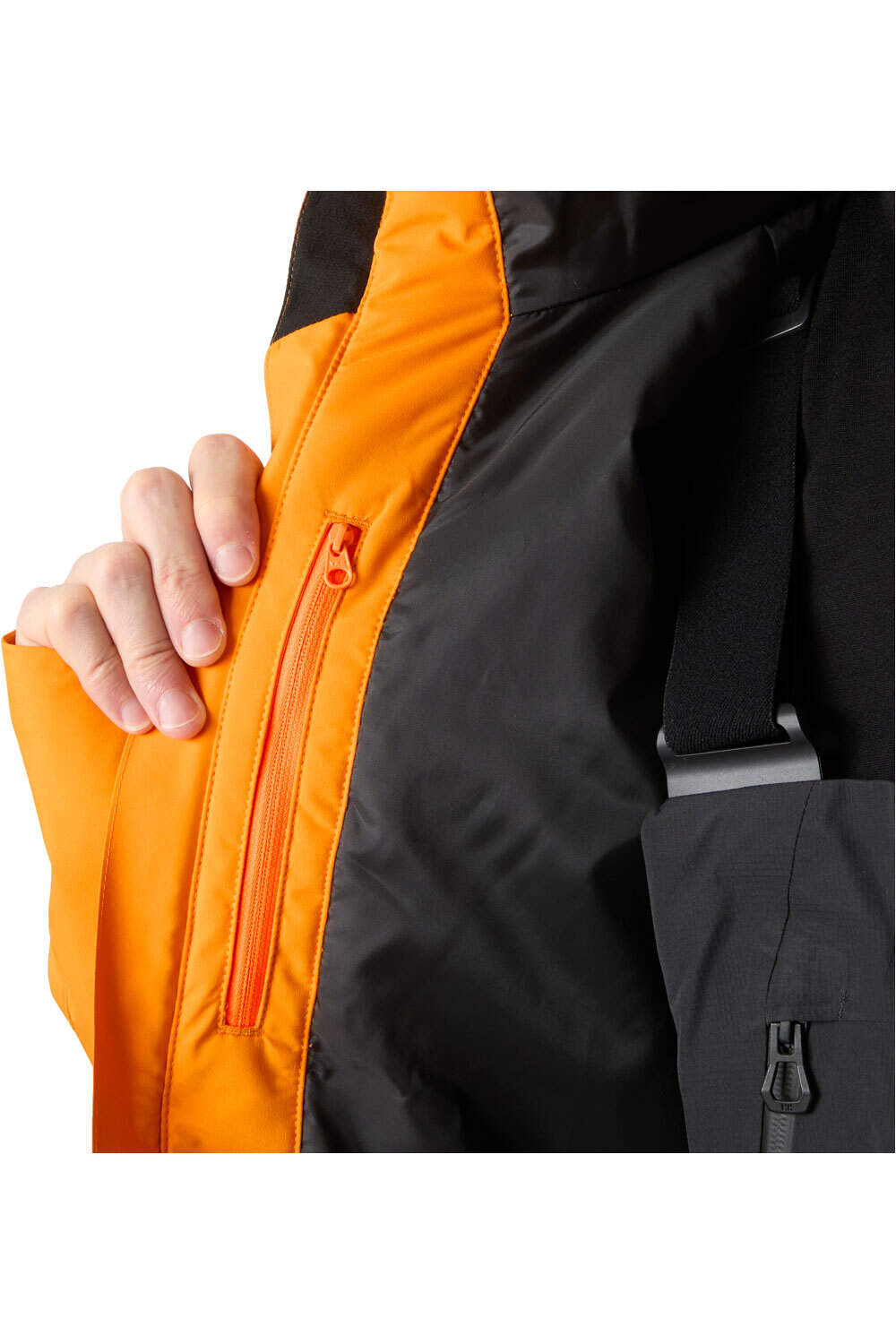 Helly Hansen chaqueta esquí hombre POWDERFACE JACKET NARANJA 06