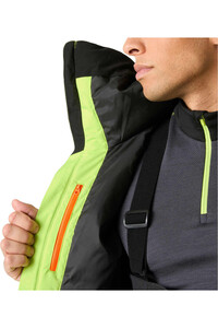 Helly Hansen chaqueta esquí hombre POWDERFACE JACKET VERDE 07