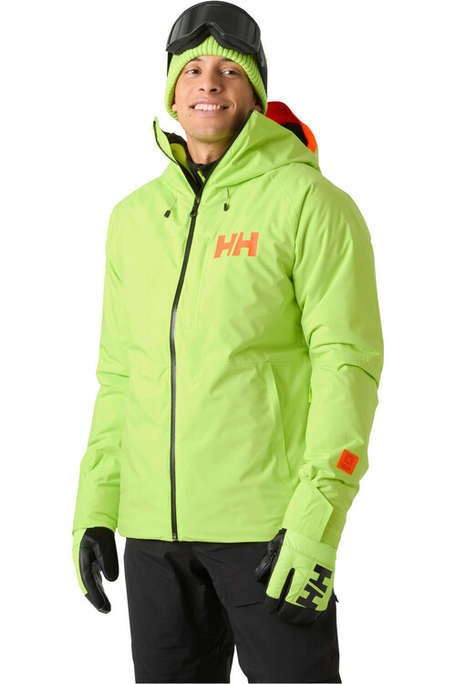 Helly Hansen chaqueta esquí hombre POWDERFACE JACKET VERDE