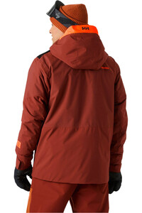Helly Hansen chaqueta esquí hombre POWDREAMER 3.0 JACKET GRIS vista trasera