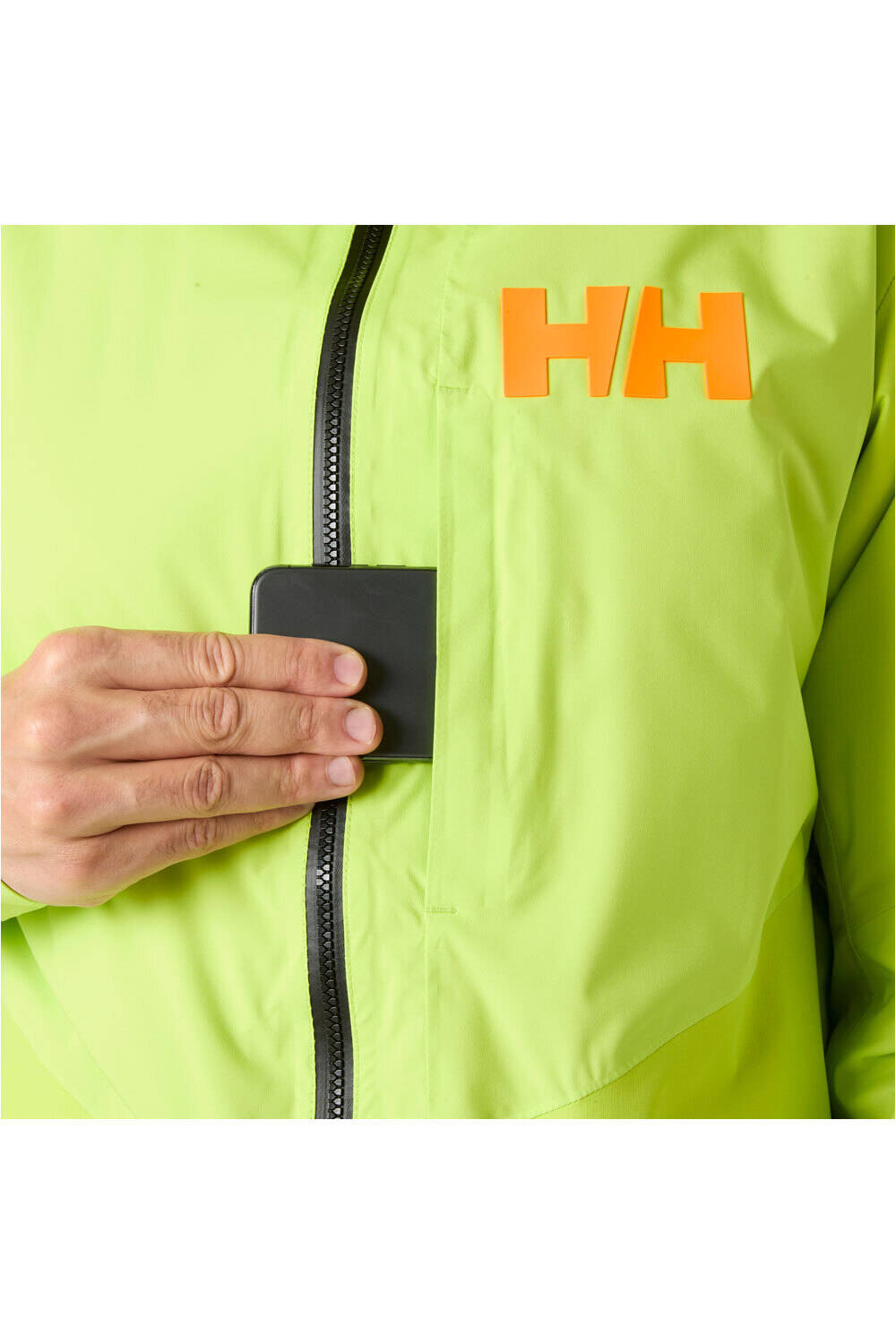 Helly Hansen chaqueta esquí hombre POWDREAMER 3.0 JACKET VERDE 03