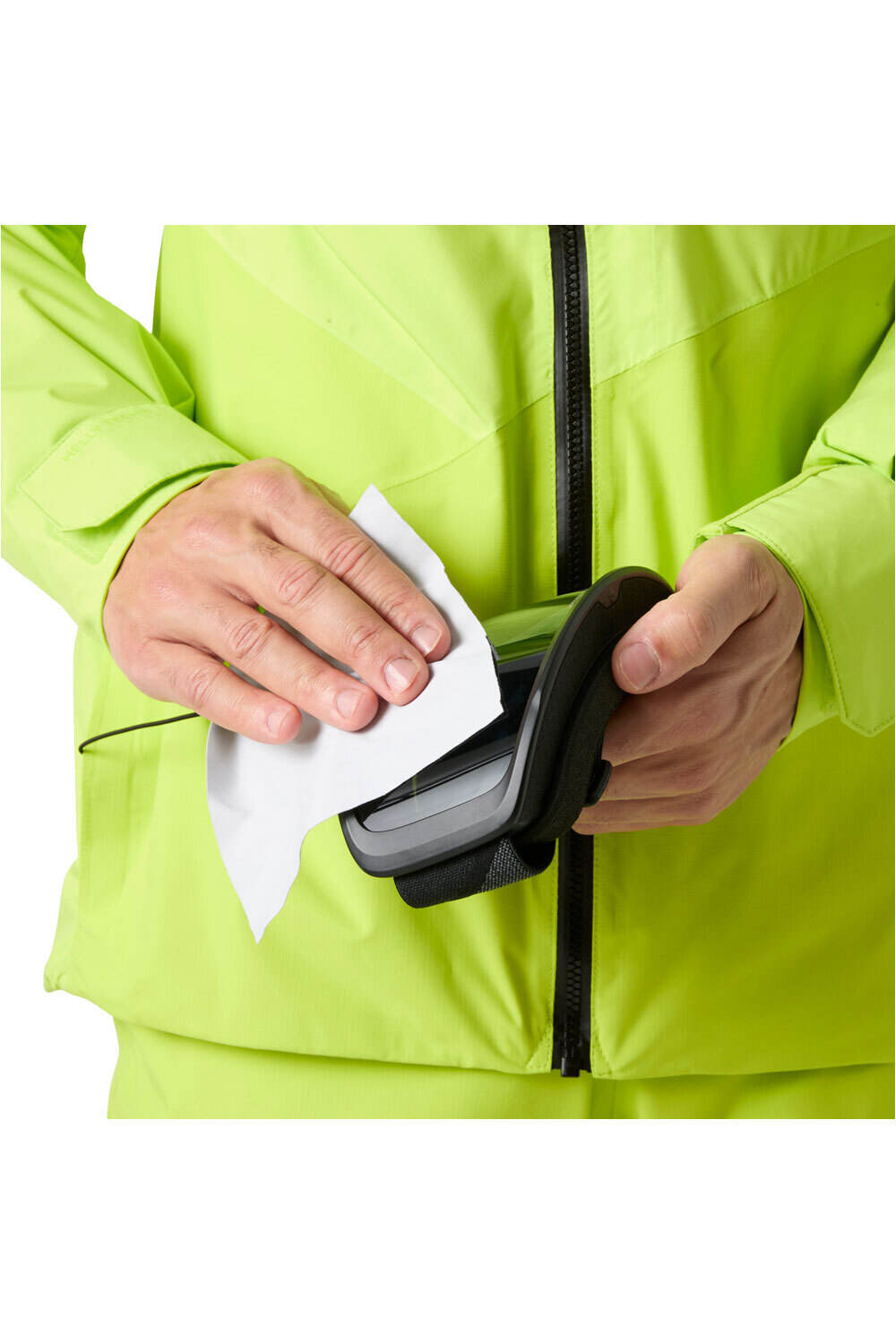 Helly Hansen chaqueta esquí hombre POWDREAMER 3.0 JACKET VERDE 06