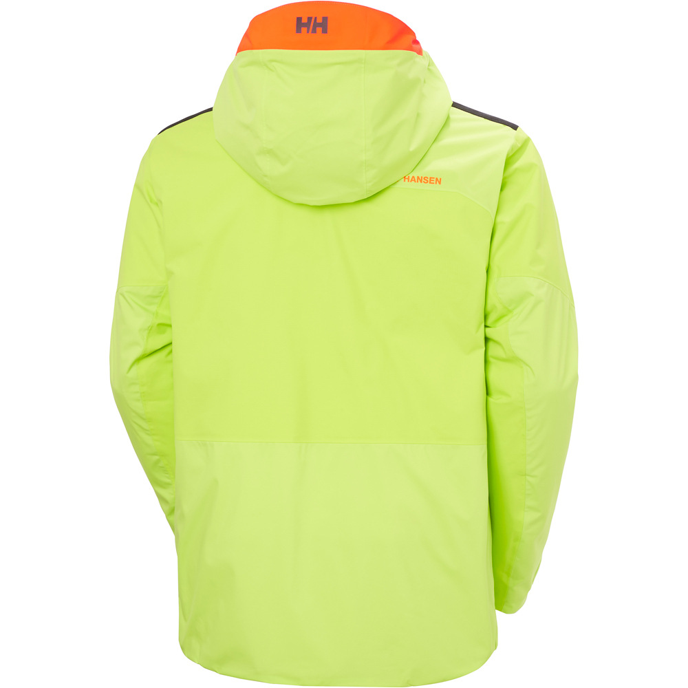 Helly Hansen chaqueta esquí hombre POWDREAMER 3.0 JACKET VERDE 11