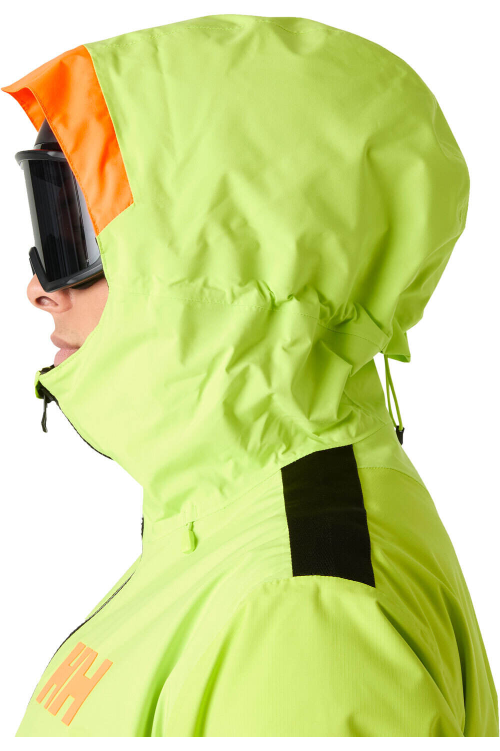 Helly Hansen chaqueta esquí hombre POWDREAMER 3.0 JACKET VERDE vista detalle