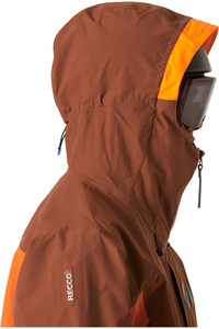 Helly Hansen chaqueta esquí hombre SOGN EVO NARANJA vista detalle