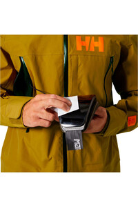Helly Hansen chaqueta esquí hombre SOGN SHELL 2.0 AMARILLO 03