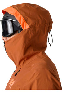 Helly Hansen chaqueta esquí hombre SOGN SHELL 2.0 JACKET MARRON vista detalle