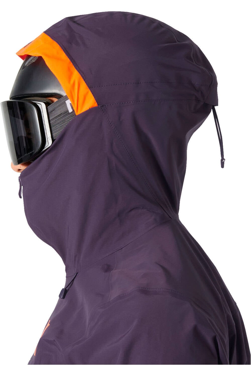 Helly Hansen chaqueta esquí hombre SOGN SHELL 2.0 MORADO vista detalle