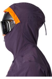 Helly Hansen chaqueta esquí hombre SOGN SHELL 2.0 MORADO vista detalle