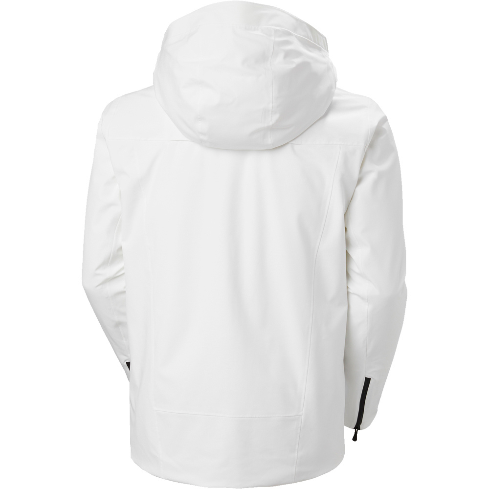 Helly Hansen chaqueta esquí hombre STEILHANG 2.0 BLANCO vista trasera