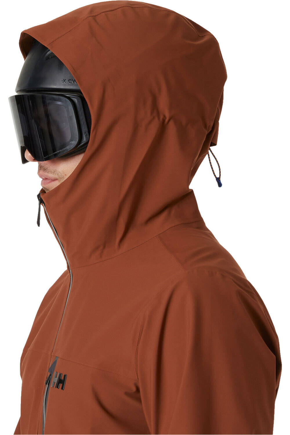 Helly Hansen chaqueta esquí hombre SWIFT 3L NARANJA vista detalle