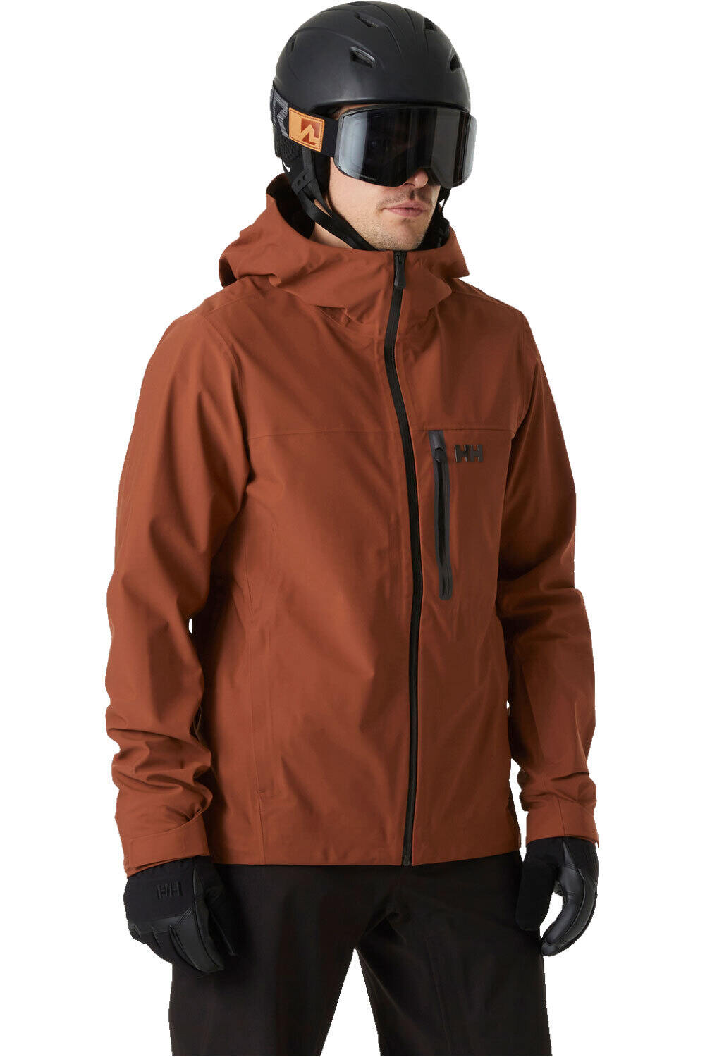 Helly Hansen chaqueta esquí hombre SWIFT 3L NARANJA vista frontal