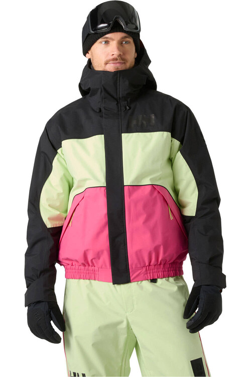 Helly Hansen chaqueta esquí hombre ULLR D LUNAR JACKET ROSA