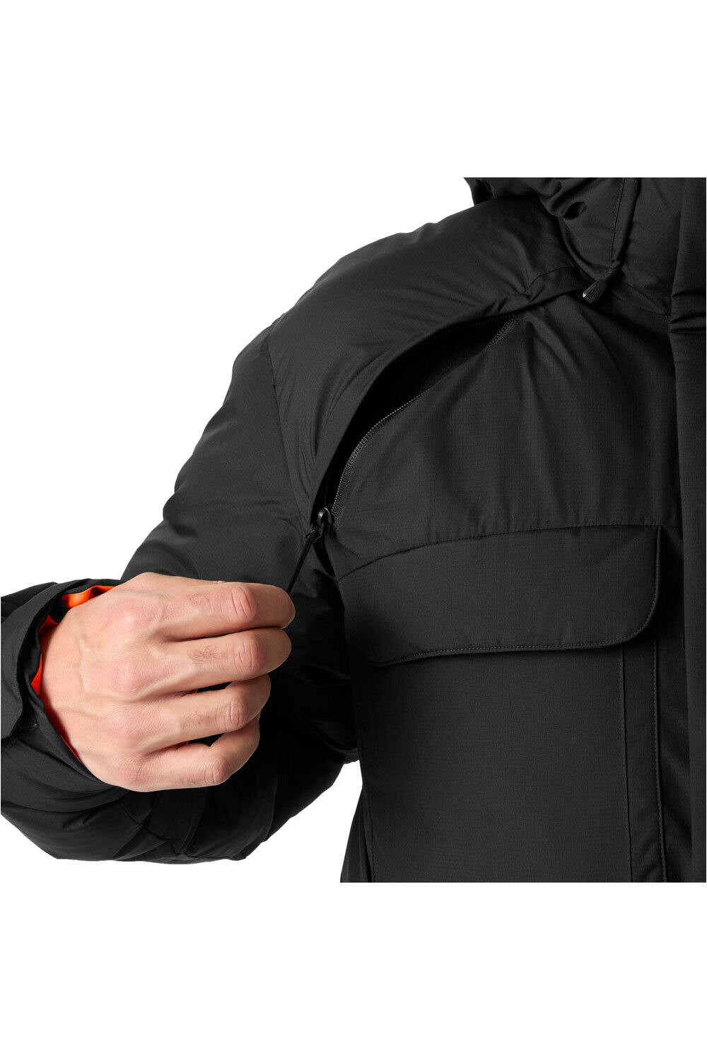 Helly Hansen chaqueta esquí hombre ULLR D MEGAHERTZ PUFFY JACKET NEGRO 07