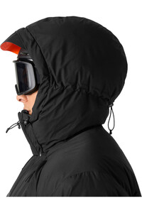 Helly Hansen chaqueta esquí hombre ULLR D MEGAHERTZ PUFFY JACKET NEGRO vista detalle
