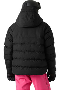 Helly Hansen chaqueta esquí hombre ULLR D MEGAHERTZ PUFFY JACKET NEGRO vista trasera