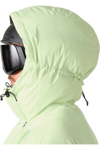 Helly Hansen chaqueta esquí hombre ULLR D MEGAHERTZ PUFFY JACKET VERDE vista detalle