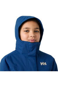 Helly Hansen chaqueta esquí infantil JR GIRL ICELILY JACKET AZUL vista detalle