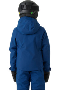 Helly Hansen chaqueta esquí infantil JR GIRL ICELILY JACKET AZUL vista trasera