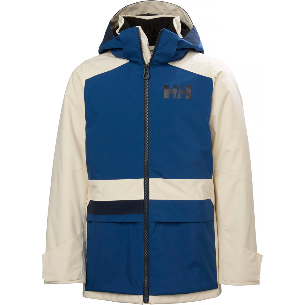 Helly Hansen chaqueta esquí infantil JR GIRL STELLAR JACKET 2.0 MARRON 05