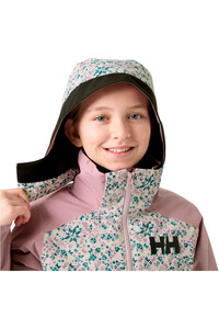 Helly Hansen chaqueta esquí infantil JR GIRL STELLAR JACKET 2.0 MORADO vista detalle