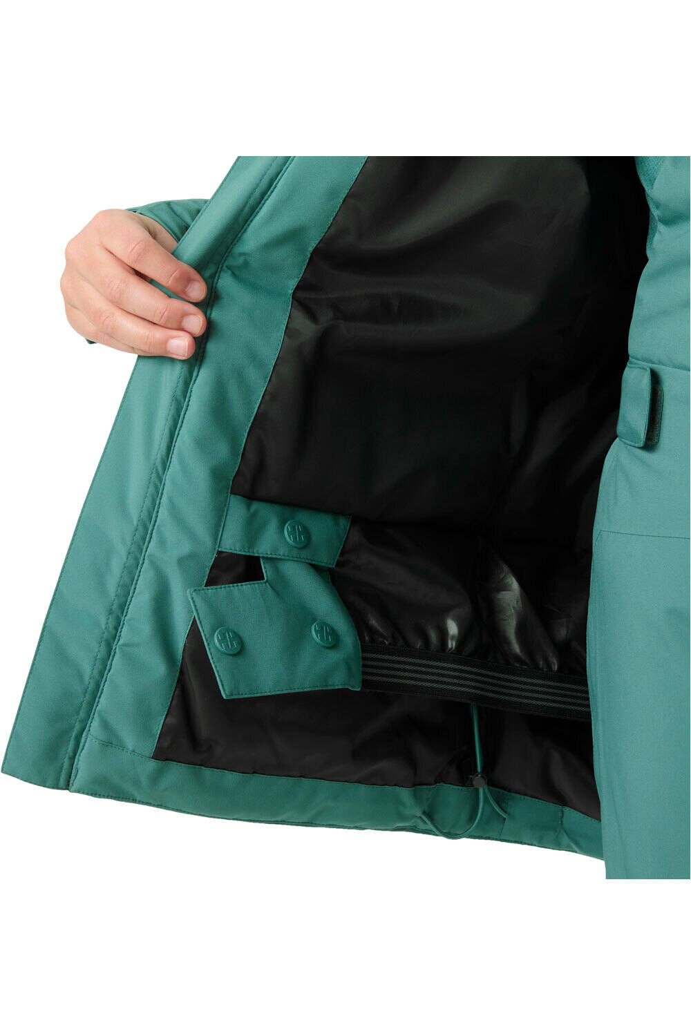 Helly Hansen chaqueta esquí infantil JR GIRL STELLAR JACKET 2.0 VERDE 04
