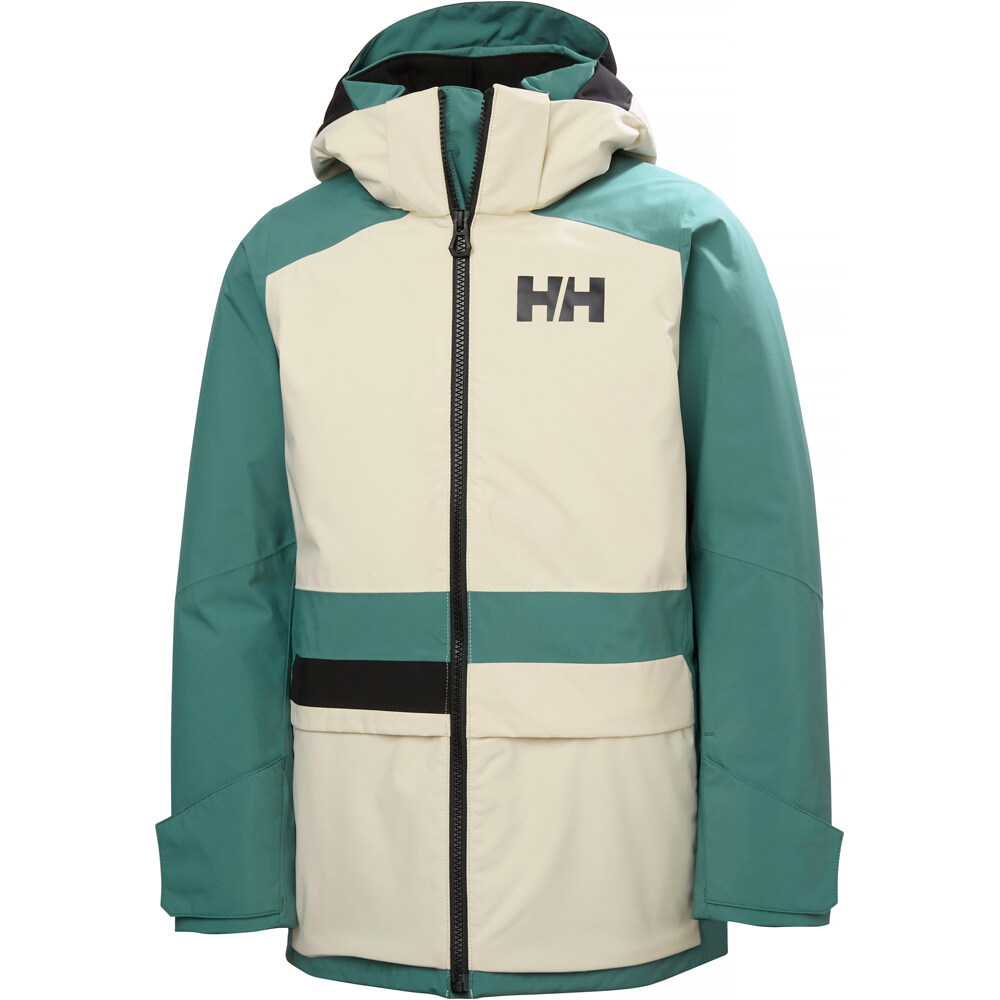 Helly Hansen chaqueta esquí infantil JR GIRL STELLAR JACKET 2.0 VERDE 05