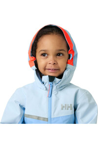 Helly Hansen chaqueta esquí infantil K SHELTER HT JACKET AZUL vista detalle