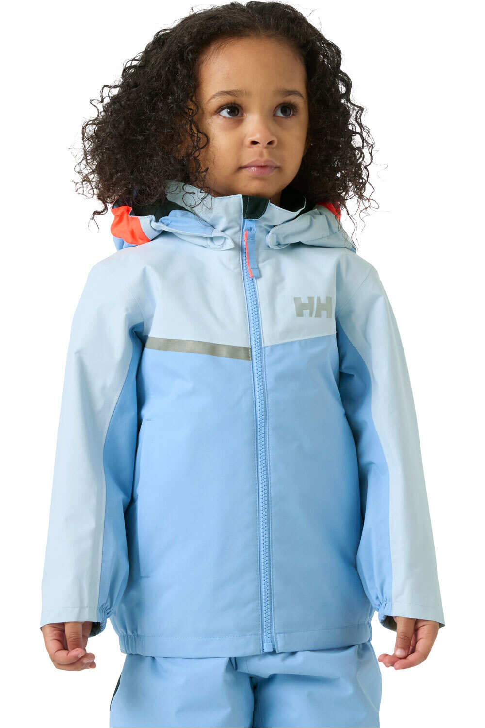 Helly Hansen chaqueta esquí infantil K SHELTER HT JACKET AZUL vista frontal