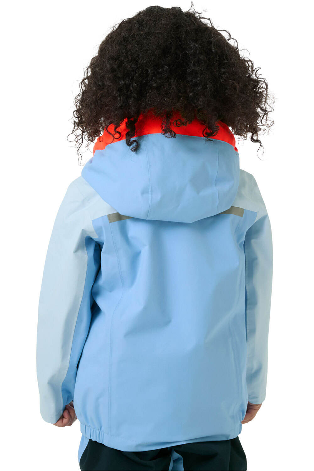 Helly Hansen chaqueta esquí infantil K SHELTER HT JACKET AZUL vista trasera