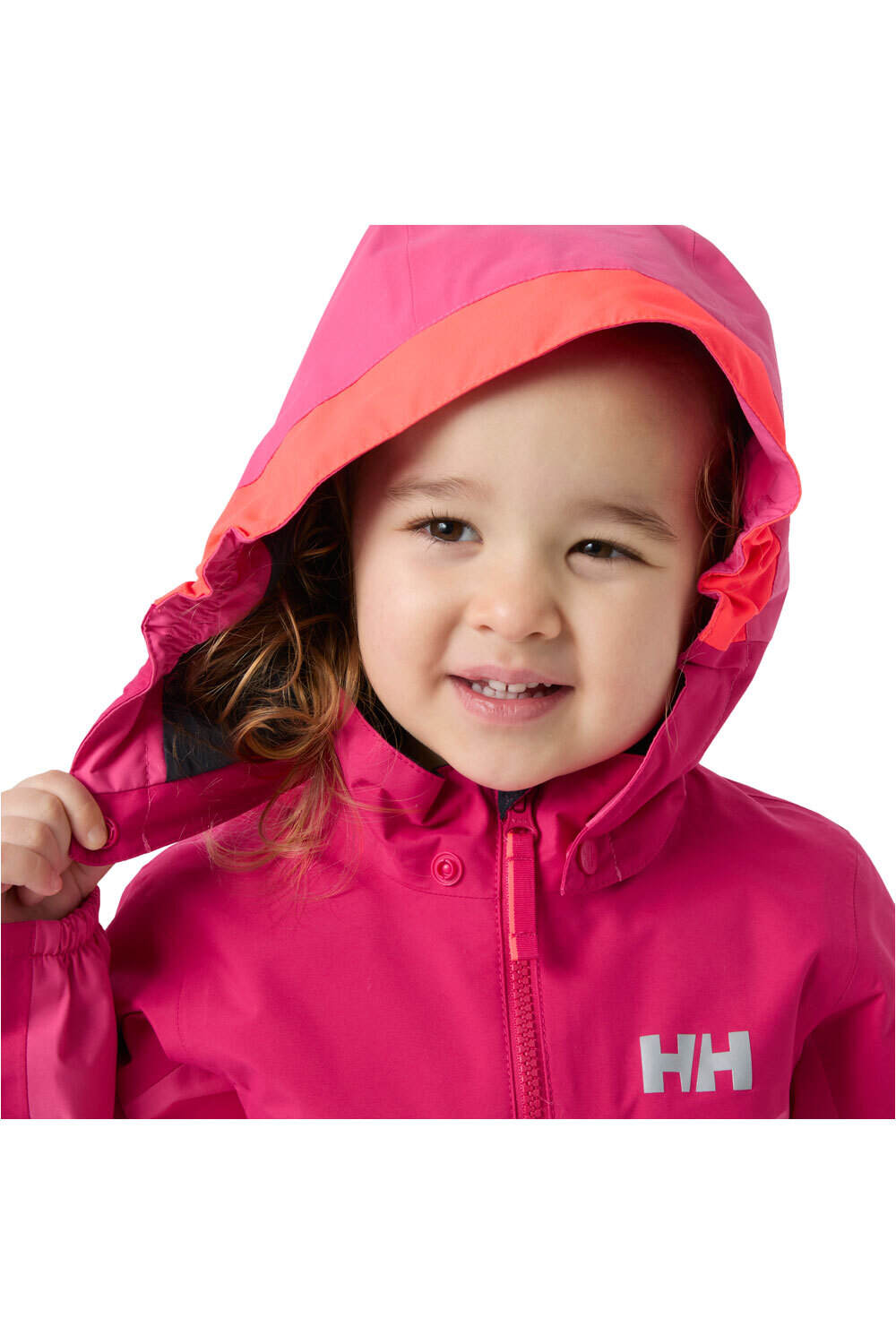 Helly Hansen chaqueta esquí infantil K SHELTER HT JACKET ROSA vista detalle