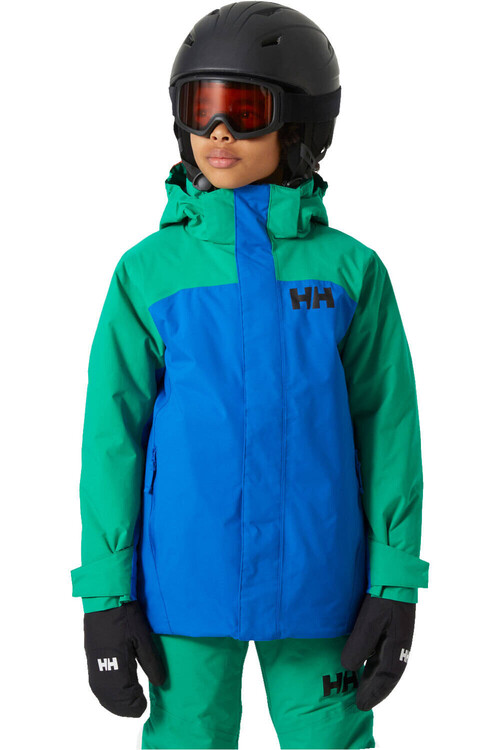 Helly Hansen chaqueta esquí infantil LEVEL AZUL