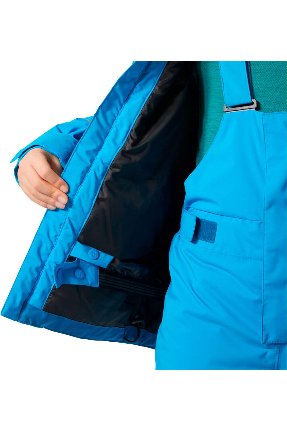 Helly Hansen chaqueta esquí infantil QUEST AZUL 06
