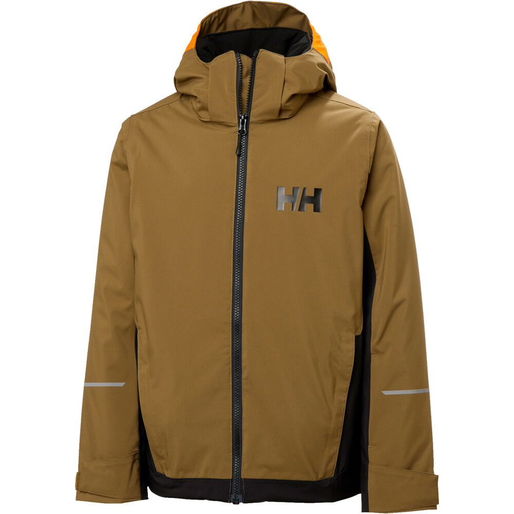 Helly Hansen chaqueta esquí infantil QUEST MARRON 06