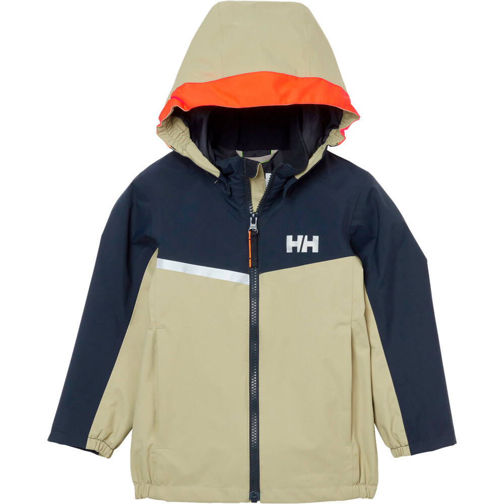 Helly Hansen chaqueta esquí infantil SHELTER HT AMARILLO vista detalle