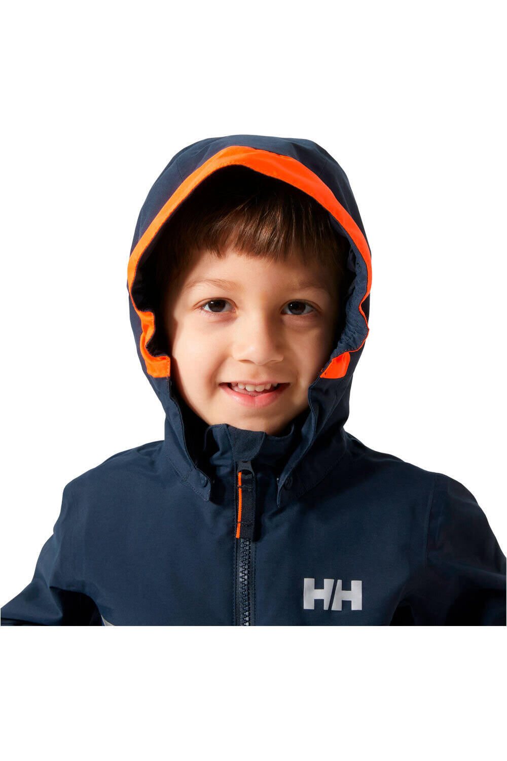 Helly Hansen chaqueta esquí infantil SHELTER HT AZUL vista detalle