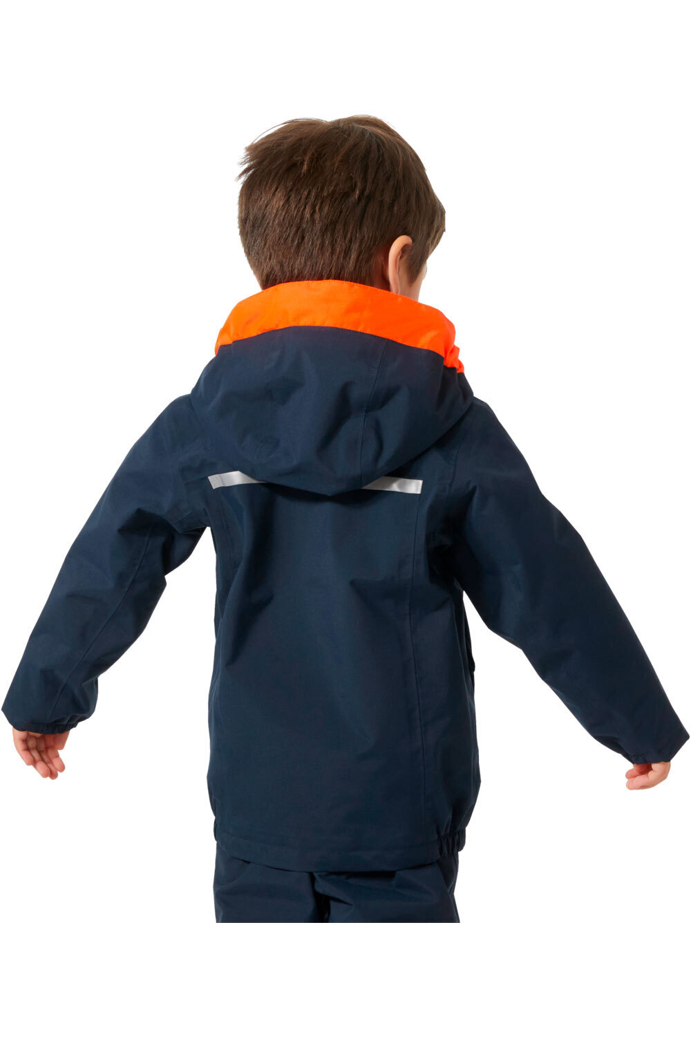 Helly Hansen chaqueta esquí infantil SHELTER HT AZUL vista trasera