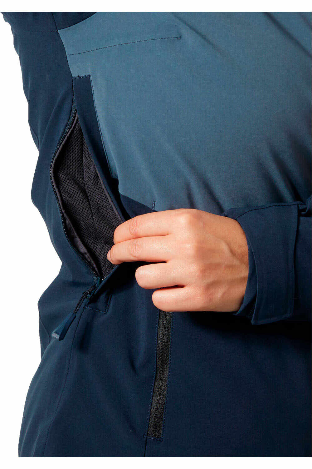Helly Hansen chaqueta esquí mujer ALPHELIA AZUL 05