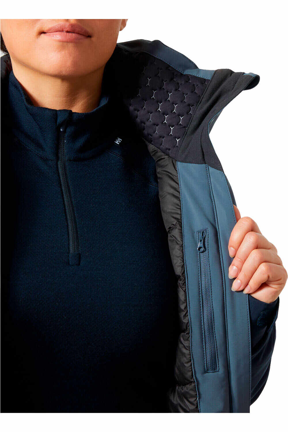 Helly Hansen chaqueta esquí mujer ALPHELIA AZUL 08