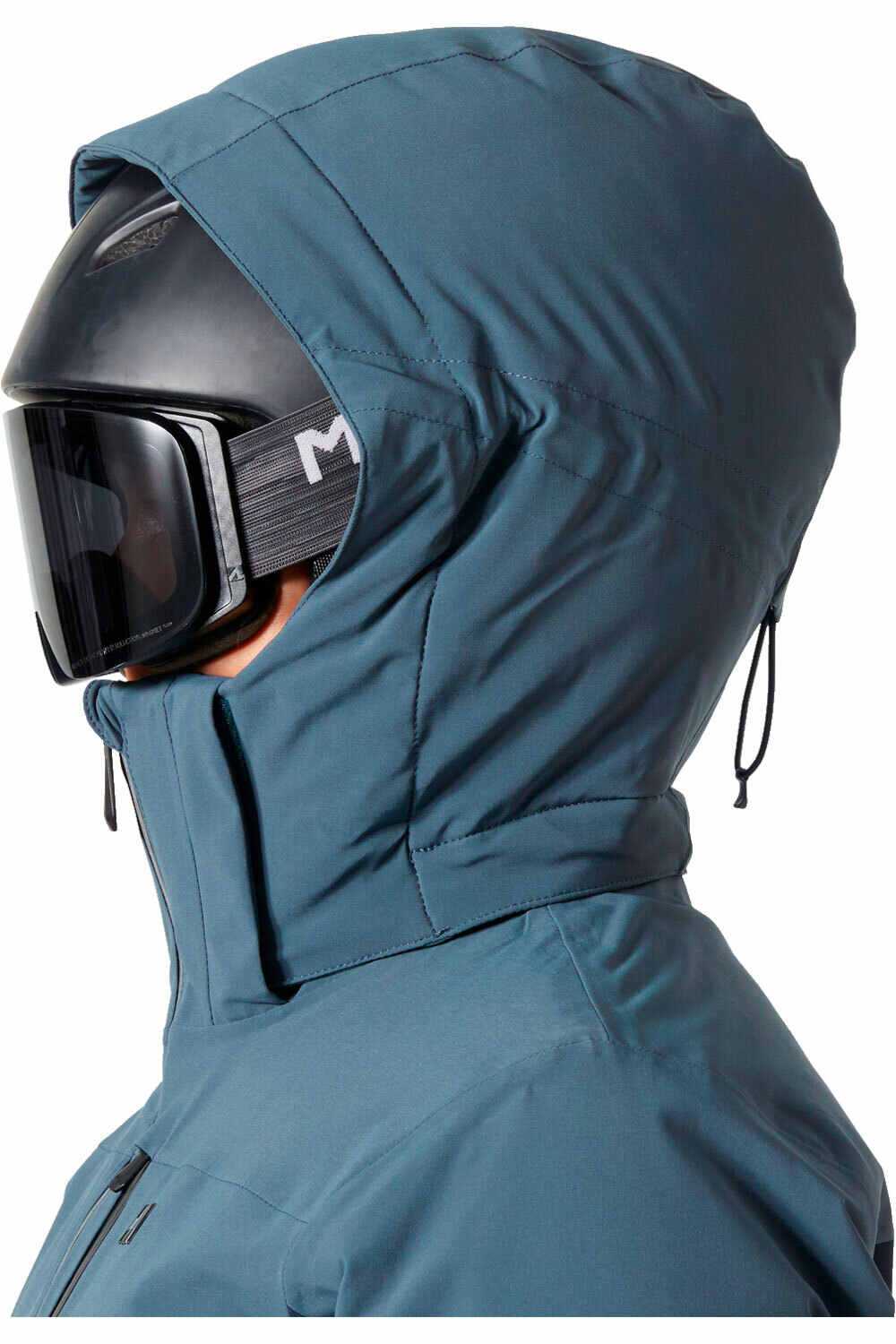 Helly Hansen chaqueta esquí mujer ALPHELIA AZUL vista detalle