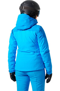 Helly Hansen chaqueta esquí mujer ALPHELIA AZUL vista trasera